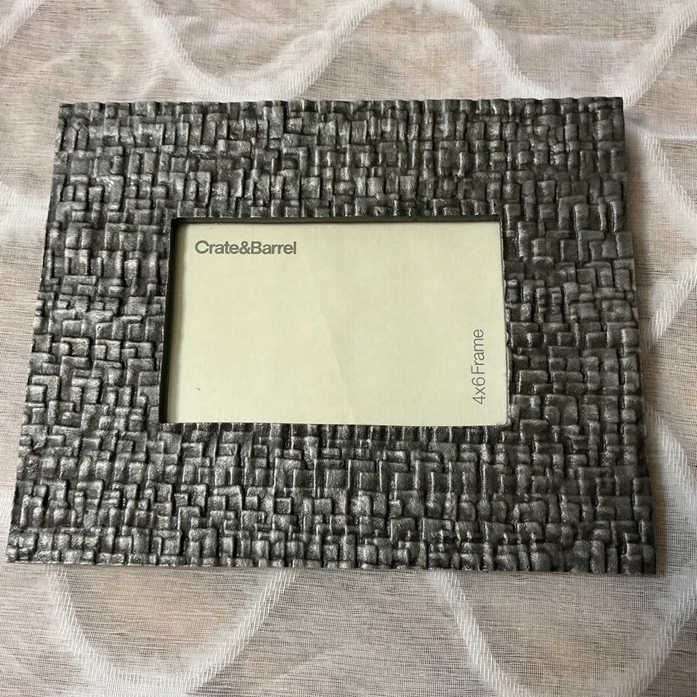 Crate&Barrel Mosaic Gray Frame